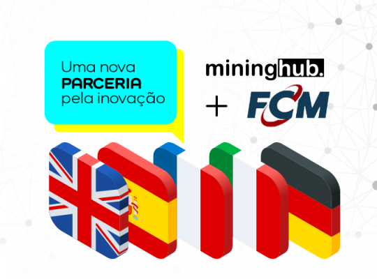 Parceria Mining Hub e FCM Idiomas